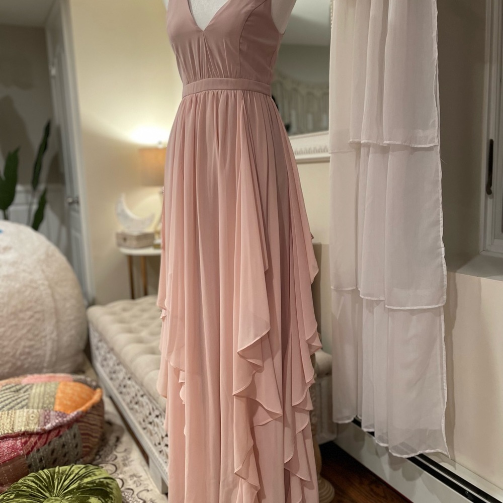 LULUS Ruffle dress